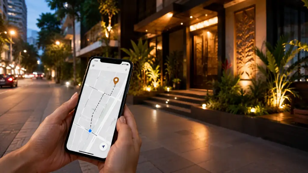 Sede BogoTHAI Chapinero location guide with phone map direction